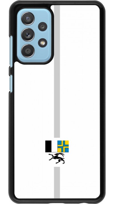 Samsung Galaxy A52 Case Hülle - Kanton GR weiss