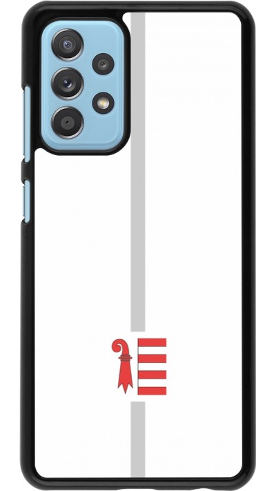 Samsung Galaxy A52 Case Hülle - Kanton JU weiss