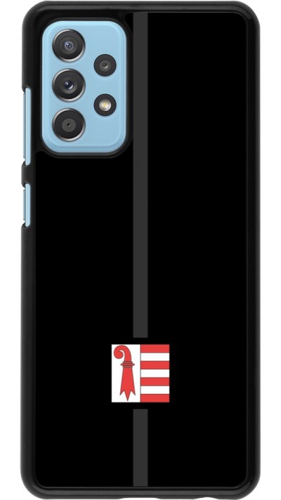 Samsung Galaxy A52 Case Hülle - Kanton JU schwarz
