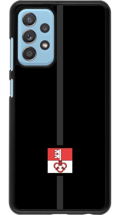 Samsung Galaxy A52 Case Hülle - Kanton OW schwarz