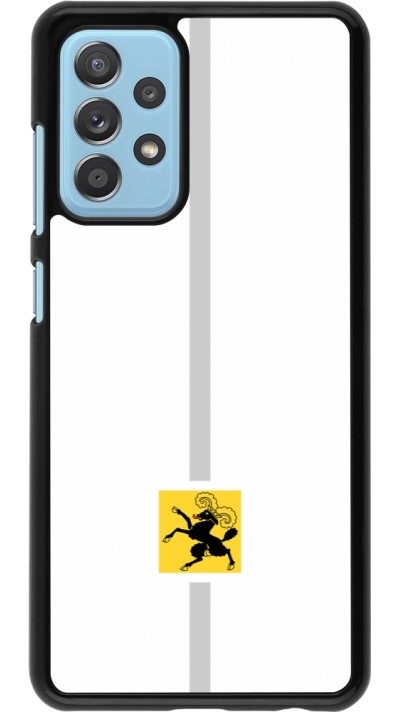Samsung Galaxy A52 Case Hülle - Kanton SH weiss