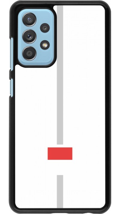 Samsung Galaxy A52 Case Hülle - Kanton SO weiss