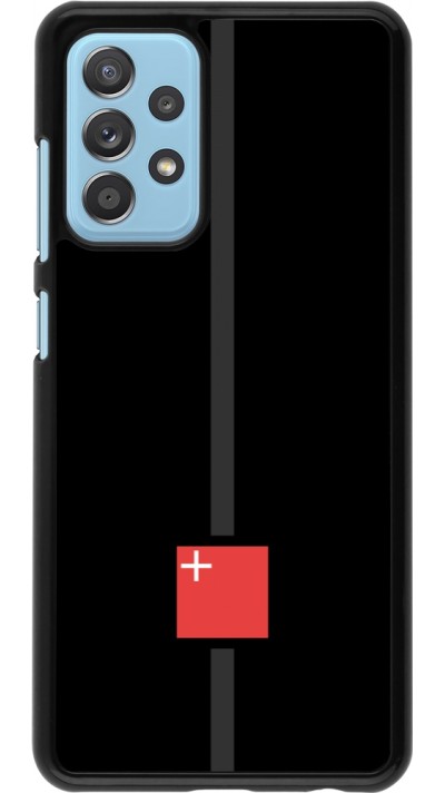 Samsung Galaxy A52 Case Hülle - Kanton SZ schwarz