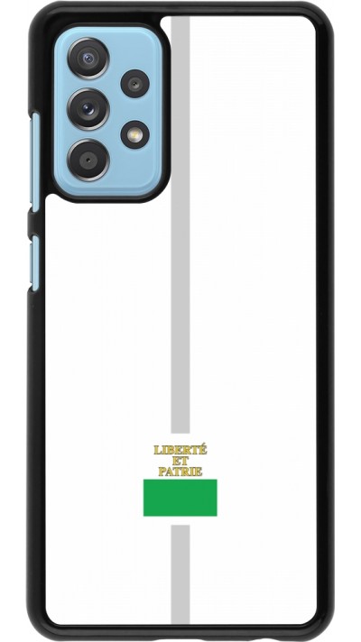 Samsung Galaxy A52 Case Hülle - Kanton VD weiss