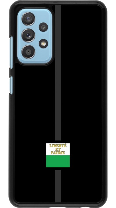 Samsung Galaxy A52 Case Hülle - Kanton VD schwarz