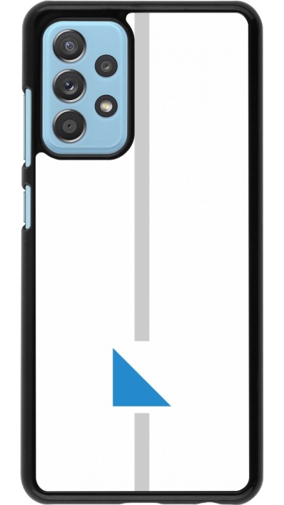 Samsung Galaxy A52 Case Hülle - Kanton ZH weiss