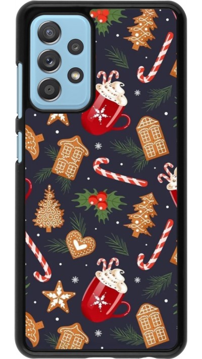 Coque Samsung Galaxy A52 - Christmas 25 Pattern Gingerbread House