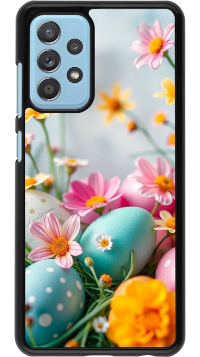 Coque Samsung Galaxy A52 - Easter 2026 Eggs with flowers