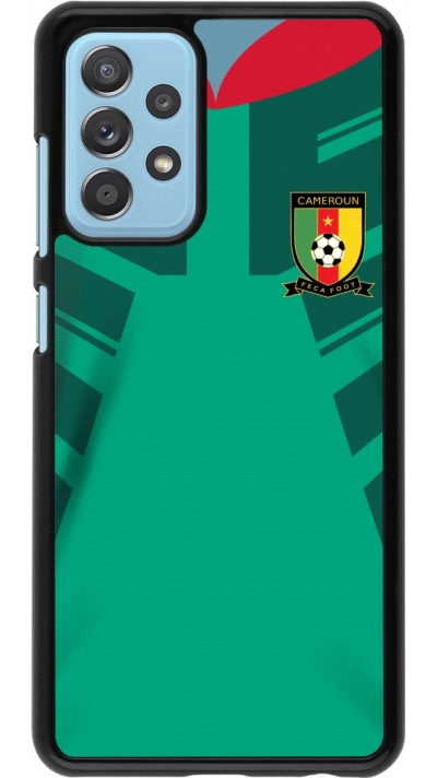 Coque Samsung Galaxy A52 - Maillot de football Cameroun 2022 personnalisable Coque Samsung Galaxy A52 - Maillot de football Cameroun 2022 personnalisable