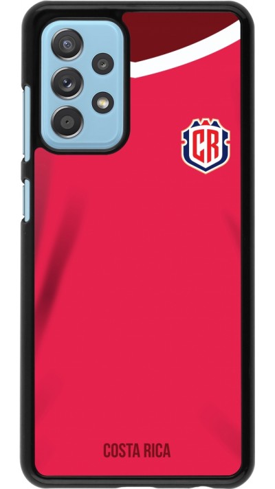 Coque Samsung Galaxy A52 - Maillot de football Costa Rica 2022 personnalisable Coque Samsung Galaxy A52 - Maillot de football Costa Rica 2022 personnalisable