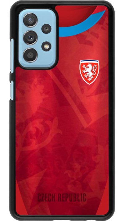 Coque Samsung Galaxy A52 - Maillot de football République Tchèque personnalisable Coque Samsung Galaxy A52 - Maillot de football République Tchèque personnalisable