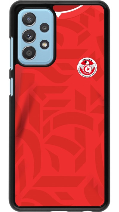 Coque Samsung Galaxy A52 - Maillot de football Tunisie 2022 personnalisable Coque Samsung Galaxy A52 - Maillot de football Tunisie 2022 personnalisable