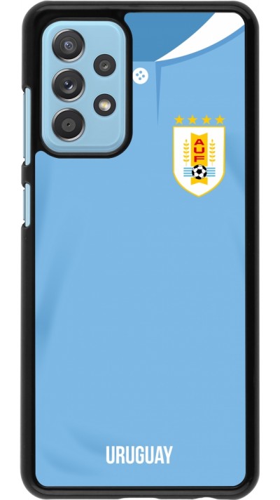 Coque Samsung Galaxy A52 - Maillot de football Uruguay 2022 personnalisable