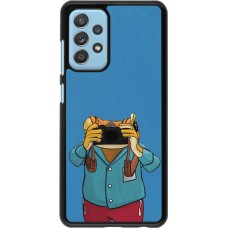 Coque Samsung Galaxy A52 - Frog with camera DTMF