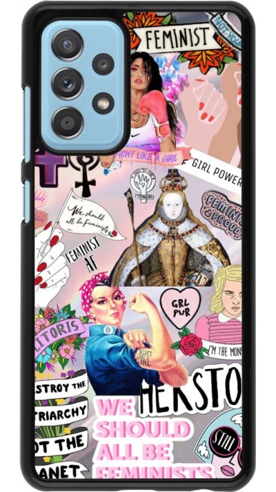 Coque Samsung Galaxy A52 5G - Girl Power Collage Coque Samsung Galaxy A52 5G - Girl Power Collage