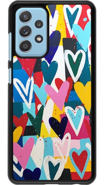Coque Samsung Galaxy A52 5G - Joyful Hearts Coque Samsung Galaxy A52 5G - Joyful Hearts