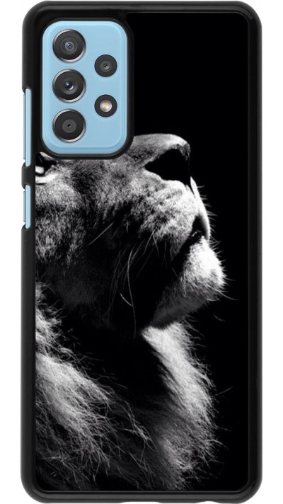 Coque Samsung Galaxy A52 5G - Lion looking up Coque Samsung Galaxy A52 5G - Lion looking up