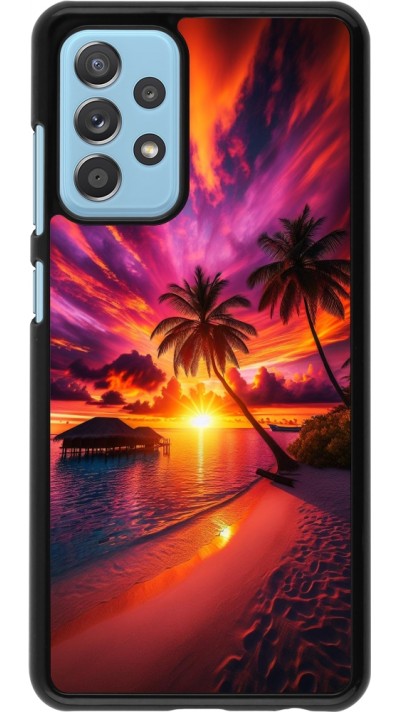 Coque Samsung Galaxy A52 - Maldives Dusk Bliss Coque Samsung Galaxy A52 - Maldives Dusk Bliss