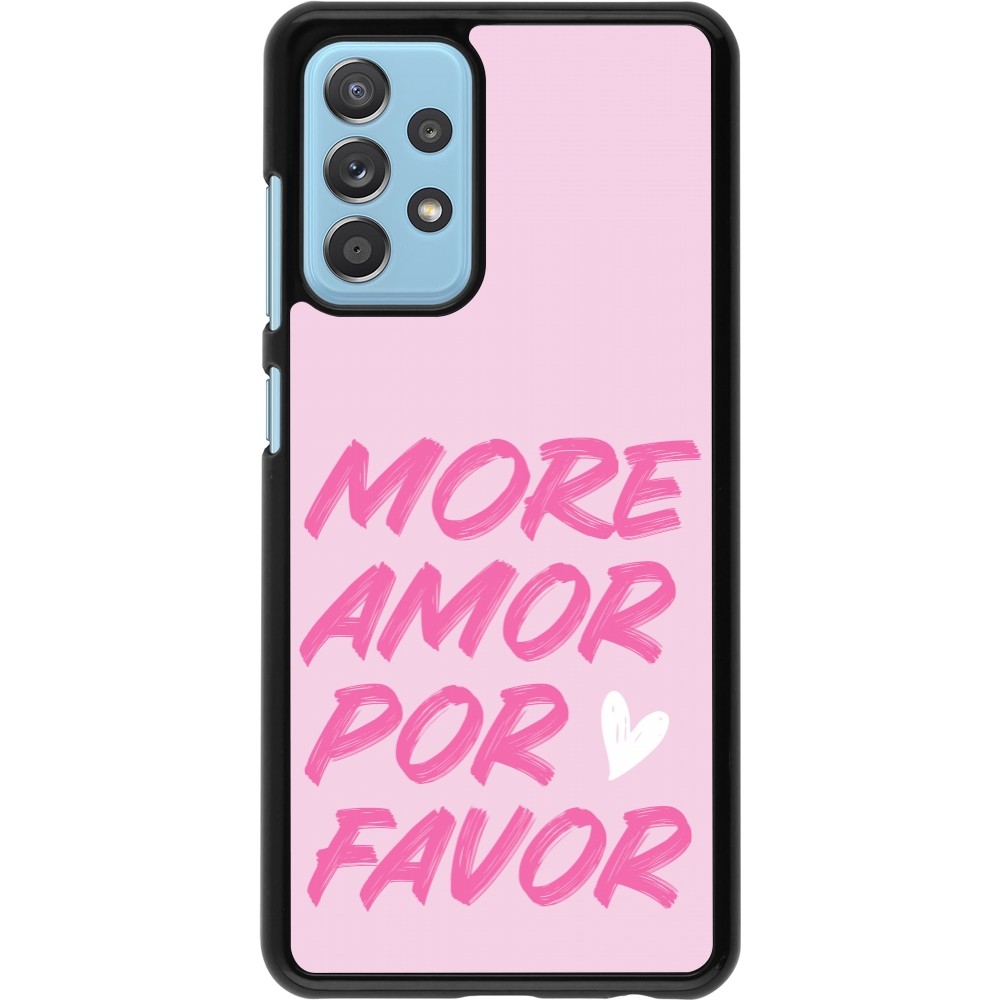 Samsung Galaxy A52 Case Hülle - More amor porfavor