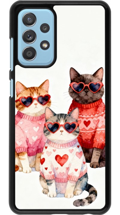 Coque Samsung Galaxy A52 - Saint Valentines Day 26 Cat Love