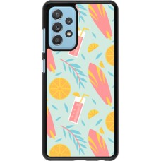 Coque Samsung Galaxy A52 - Summer 2025 Pattern citron