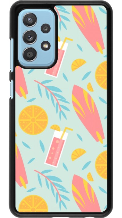 Coque Samsung Galaxy A52 - Summer 2025 Pattern citron