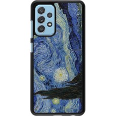 Coque Samsung Galaxy A52 - Tableau art - La Nuit étoilée - Van Gogh