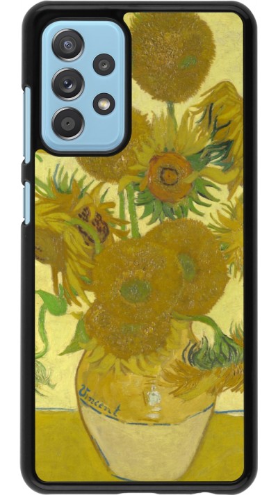 Samsung Galaxy A52 Case Hülle - Kunstbild - Sonnenblumen  - Van Gogh