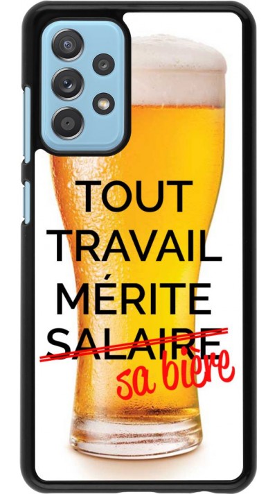 Coque Samsung Galaxy A52 5G - Tout travail mérite sa bière