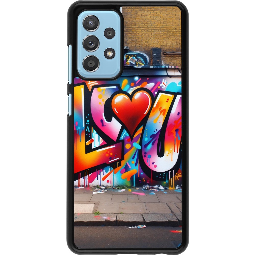 Coque Samsung Galaxy A52 - Valentine 2025 Love U Tag