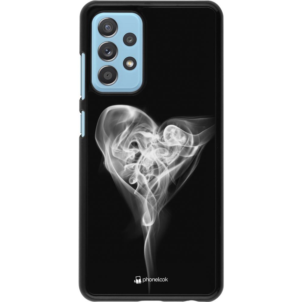 Coque Samsung Galaxy A52 - Valentine 2022 Black Smoke