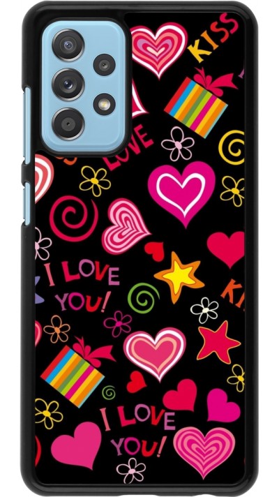 Coque Samsung Galaxy A52 - Valentine 2023 love symbols