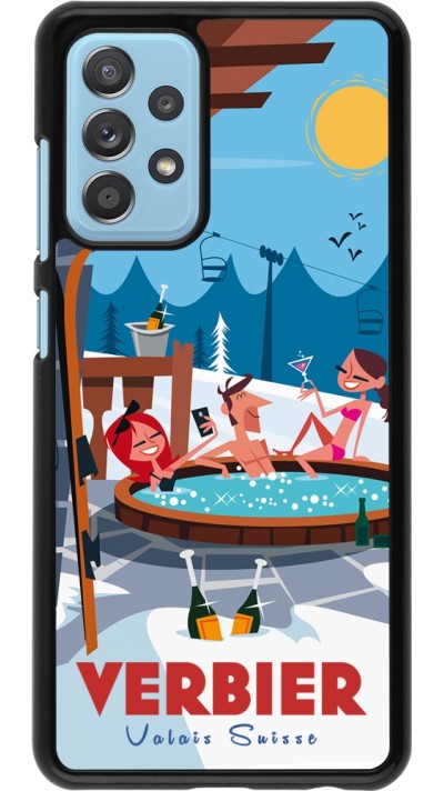 Coque Samsung Galaxy A52 - Verbier Mountain Jacuzzi Coque Samsung Galaxy A52 - Verbier Mountain Jacuzzi