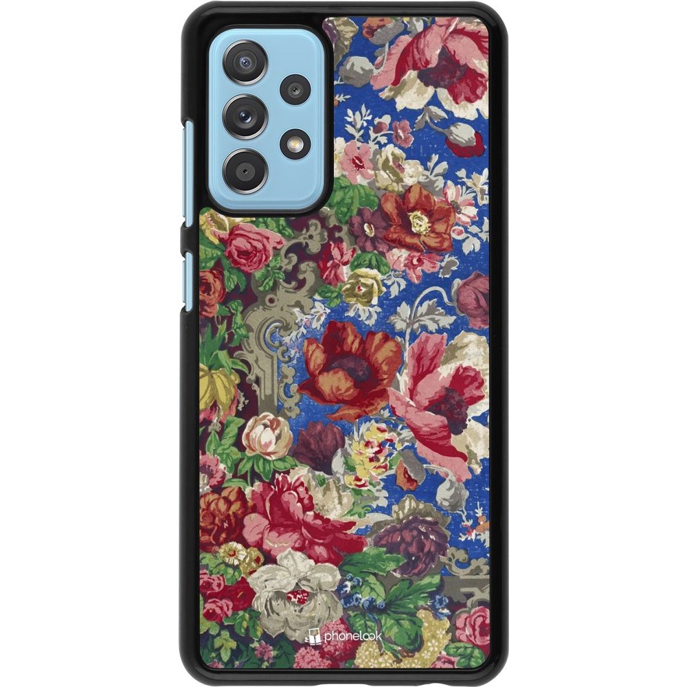 Coque Samsung Galaxy A52 - Vintage Art Flowers