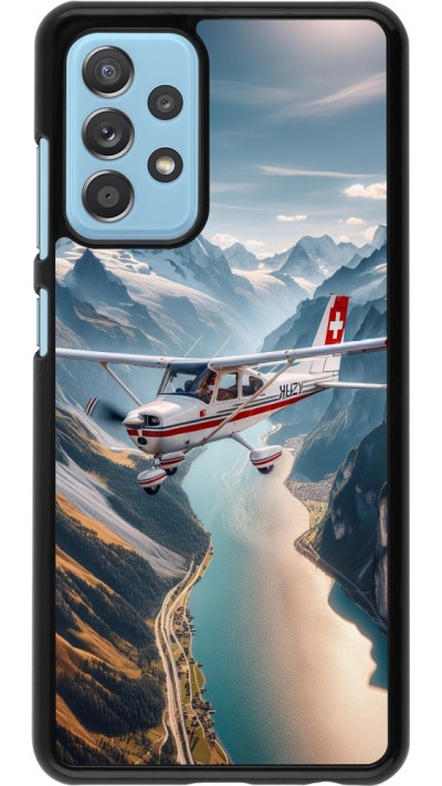 Coque Samsung Galaxy A52 - Vol Alpin Suisse Coque Samsung Galaxy A52 - Vol Alpin Suisse