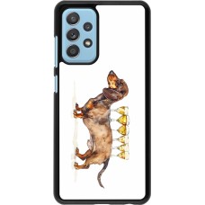 Coque Samsung Galaxy A52 - Wine Teckel