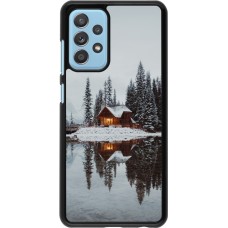 Coque Samsung Galaxy A52 - Winter 25 Winter house forest afternoon