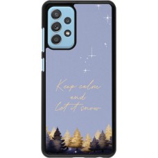 Coque Samsung Galaxy A52 - Winter 25 Winter illustration of trees