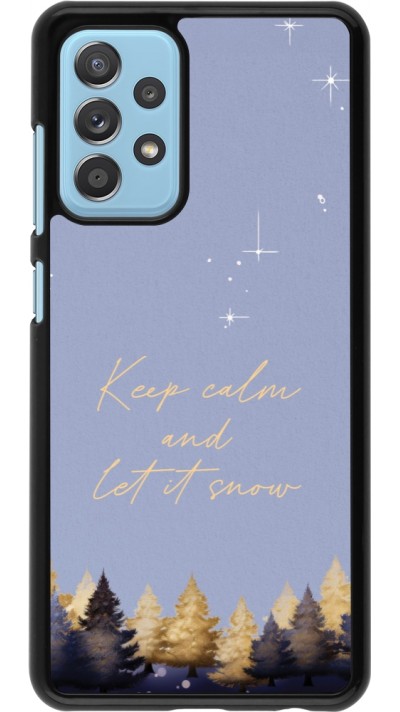 Coque Samsung Galaxy A52 - Winter 25 Winter illustration of trees