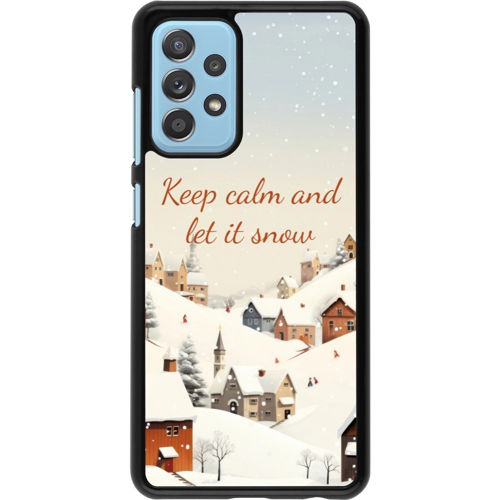 Coque Samsung Galaxy A52 - Winter 25 Winter Keep calm and let it snow
