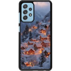 Coque Samsung Galaxy A52 - Winter 25 Winter snowy village