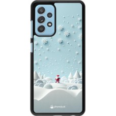 Samsung Galaxy A52 Case Hülle - Weihnachten 2023 Kleiner Vater Schneeflocke