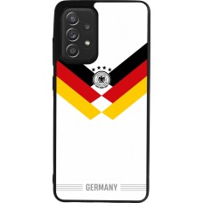 Coque Samsung Galaxy A52 - Silicone rigide noir Maillot de football Allemagne 2026 personnalisable
