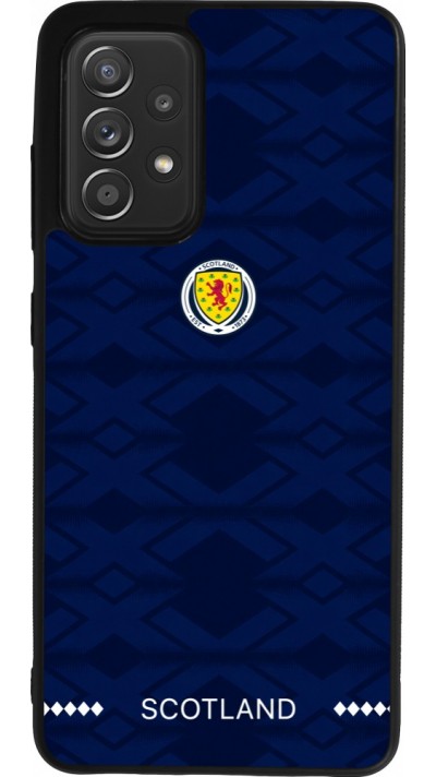 Coque Samsung Galaxy A52 - Silicone rigide noir Maillot de football Ecosse 2026 personnalisable