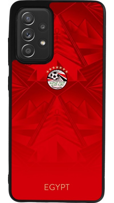 Coque Samsung Galaxy A52 - Silicone rigide noir Maillot de football E?gypte 2026 personnalisable