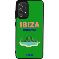 Coque Samsung Galaxy A52 - Silicone rigide noir Pop Summer Destination Ibiza