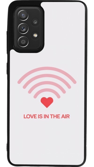 Coque Samsung Galaxy A52 - Silicone rigide noir Saint Valentines Day 26 Love is in the air