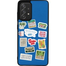 Coque Samsung Galaxy A52 - Silicone rigide noir Seals of the Dominican Republic DTMF