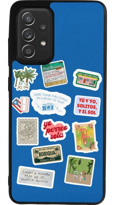Coque Samsung Galaxy A52 - Silicone rigide noir Seals of the Dominican Republic DTMF