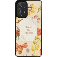 Coque Samsung Galaxy A52 - Silicone rigide noir Trust the process 2026
